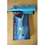 Plancha Remington Wet2straight Profesional Azul clara, ancha